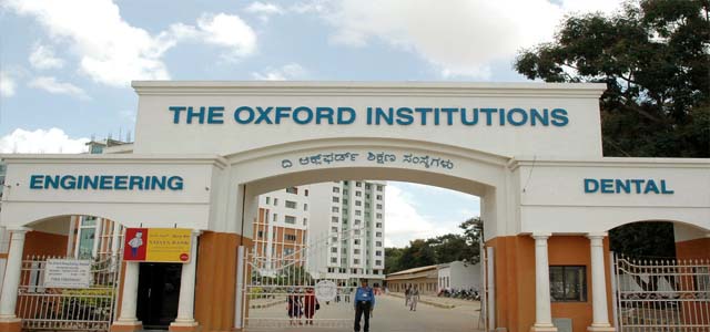 THE OXFORD EDUCATIONAL INSTITUTIONS